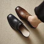 Lola Genuine Leather Mules