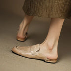 Aurora Genuine Leather Mules