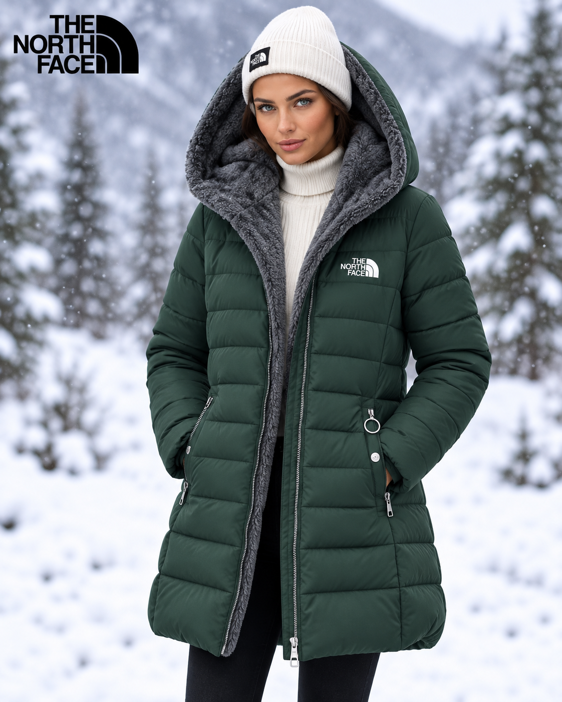 TNF | Premium Fleece-Lined Winter Coat  Cozy Season Sale
