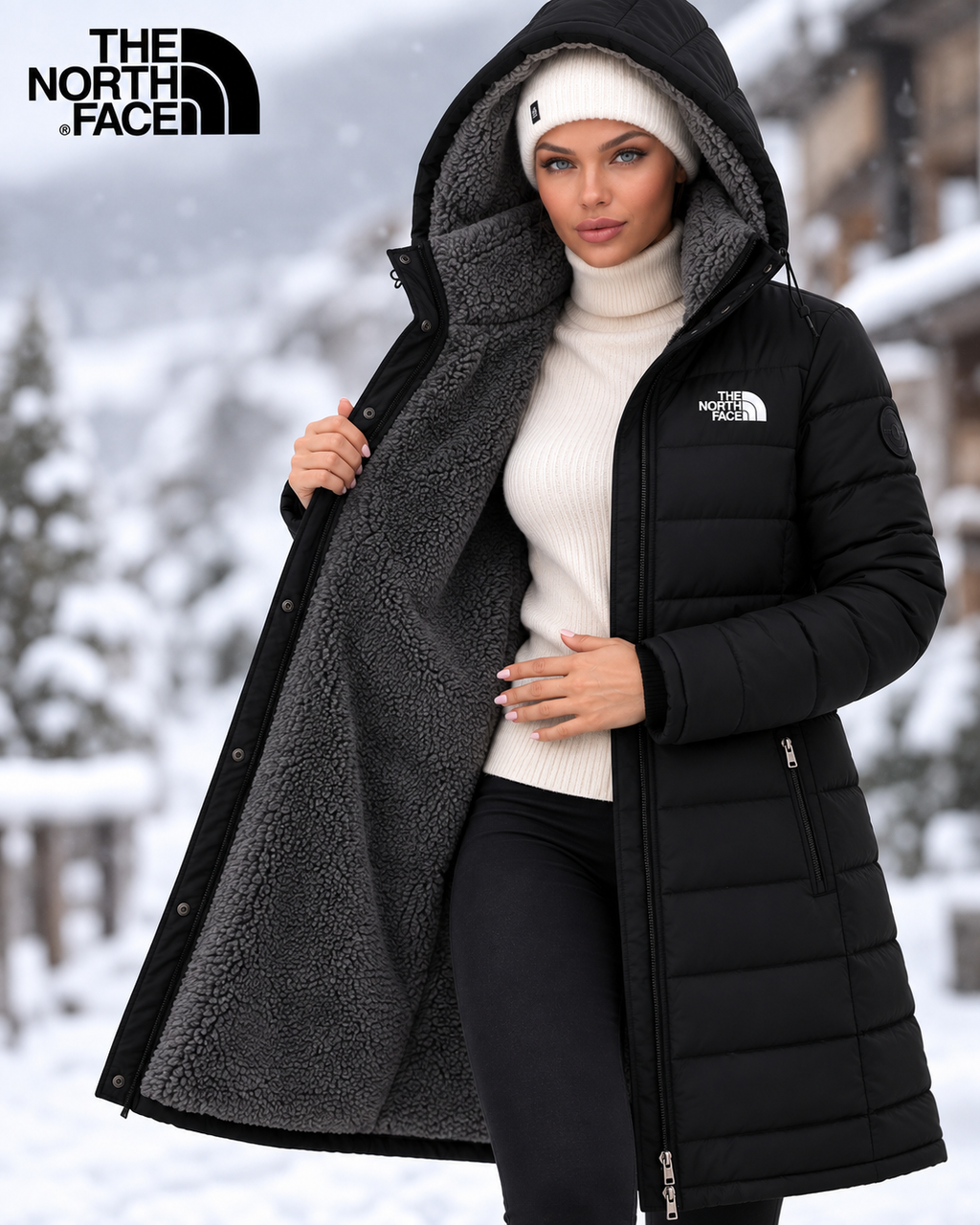 TNF | Premium Fleece-Lined Winter Coat  Cozy Season Sale