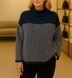 Clarisse - Cotton Turtleneck Sweater