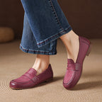 Leonie Genuine Leather Loafers