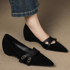 Bia Genuine Suede Loafers