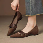 Bia Genuine Suede Loafers