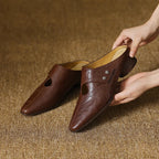 Olga Genuine Leather Mules