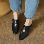 Olga Genuine Leather Mules