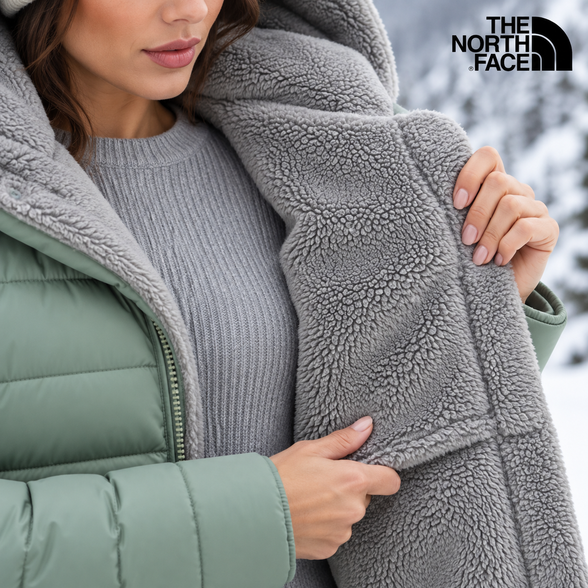 TNF | Premium Fleece-Lined Winter Coat  Cozy Season Sale