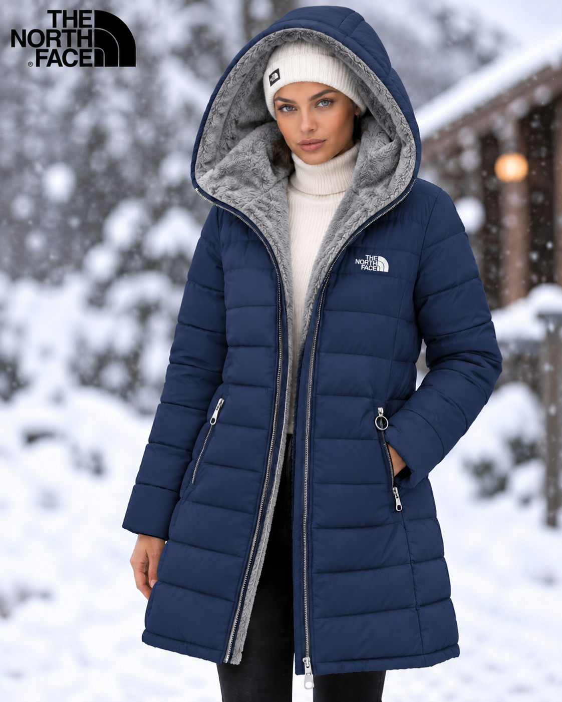 TNF | Premium Fleece-Lined Winter Coat  Cozy Season Sale