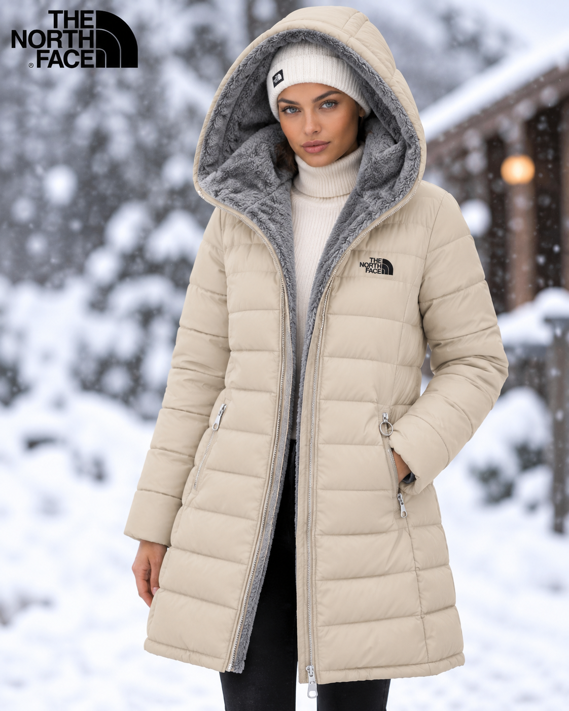 TNF | Premium Fleece-Lined Winter Coat  Cozy Season Sale